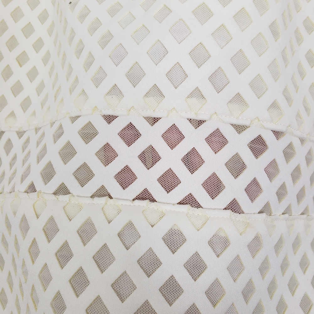 Elizabeth and James Neri Lazer Lattice White Dress - Picture 5 of 8